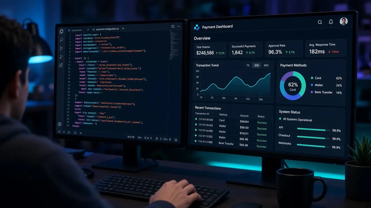 Ambiente de desenvolvimento com API