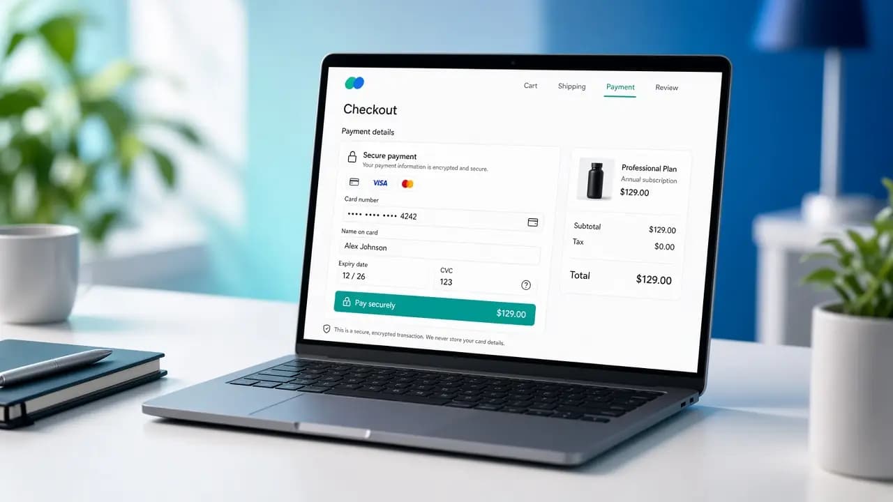 Checkout com formulário Yoop Secure Pay